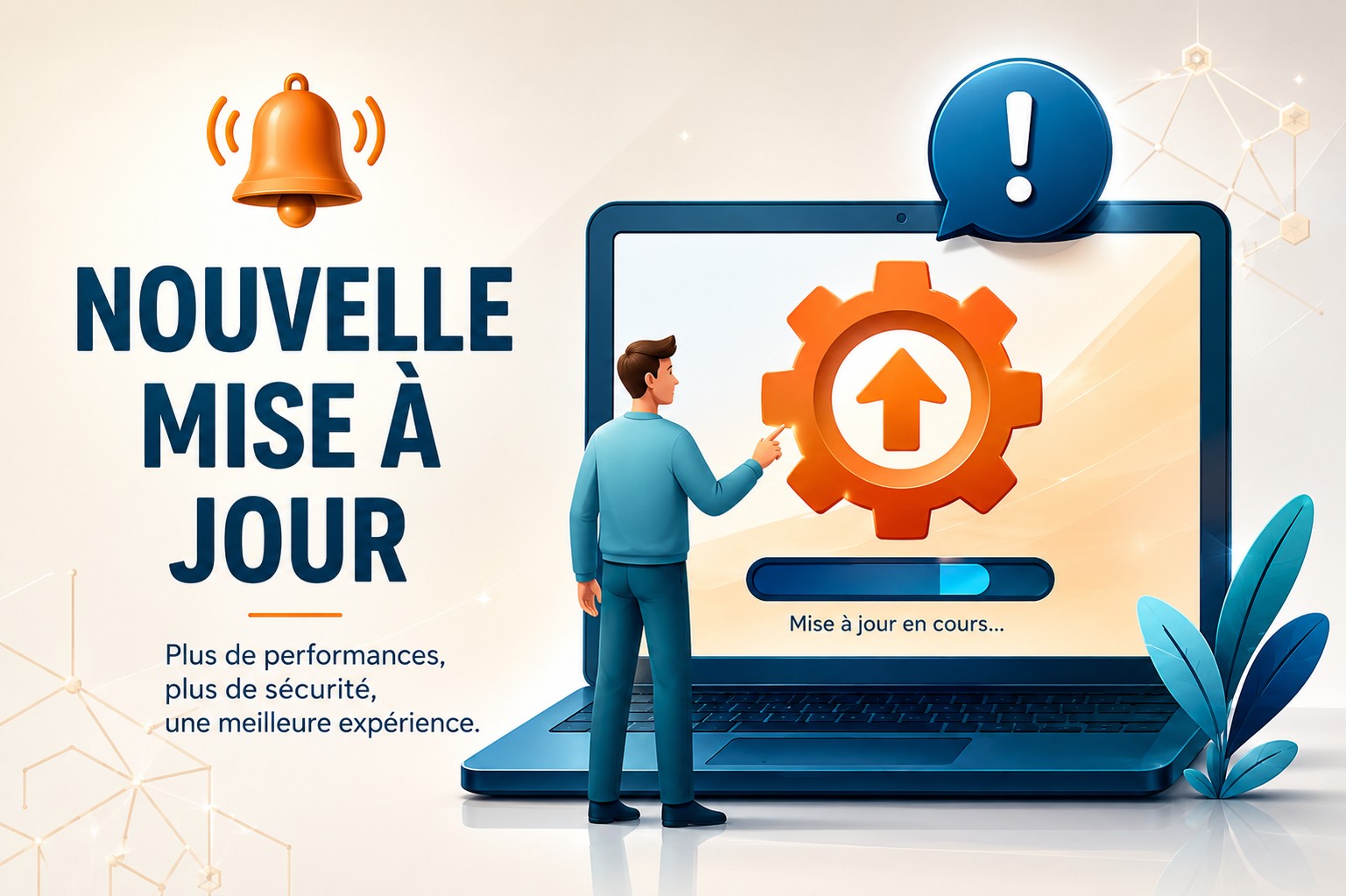 Mise à jour 542 disponible
